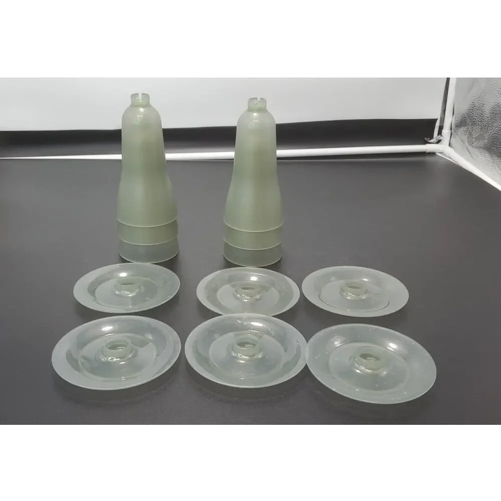 Vintage Tupperware Parfait Dish w/Base, Set of 6 NO LIDS - Picture 4 of 4